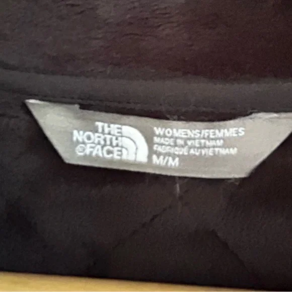 THE NORTH FACE women’s medium fleece lined quilted zip jacket - Picture 7 of 8